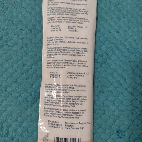 NEW paint brush set - Loew & Cornell - Picture 2 of 2